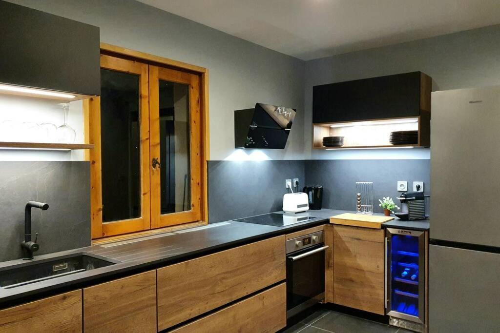 *** Le Refuge *** Logement Standing Megeve Demi-Quartier Exterior foto